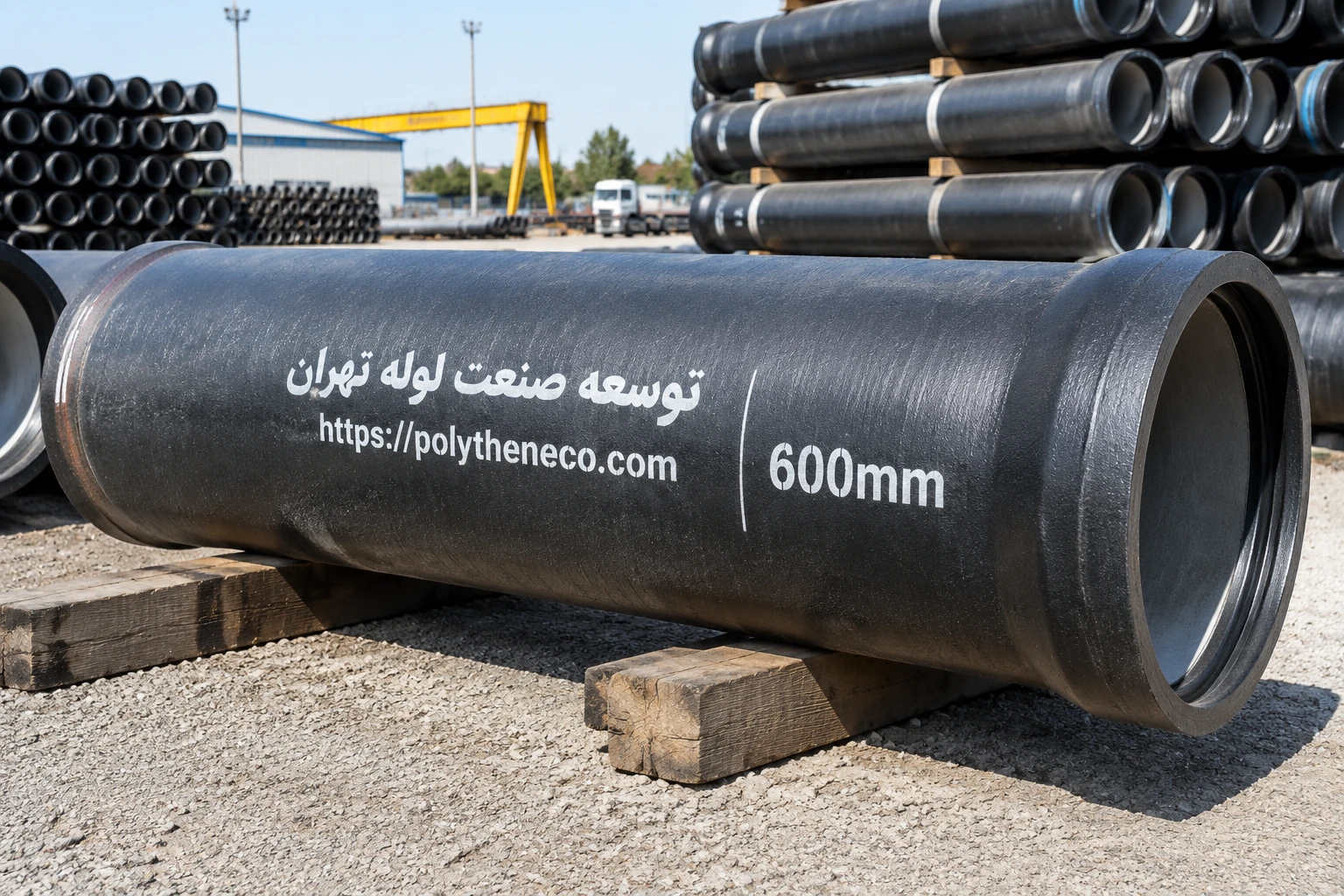 لوله داکتیل چدنی 600 میلیمتر