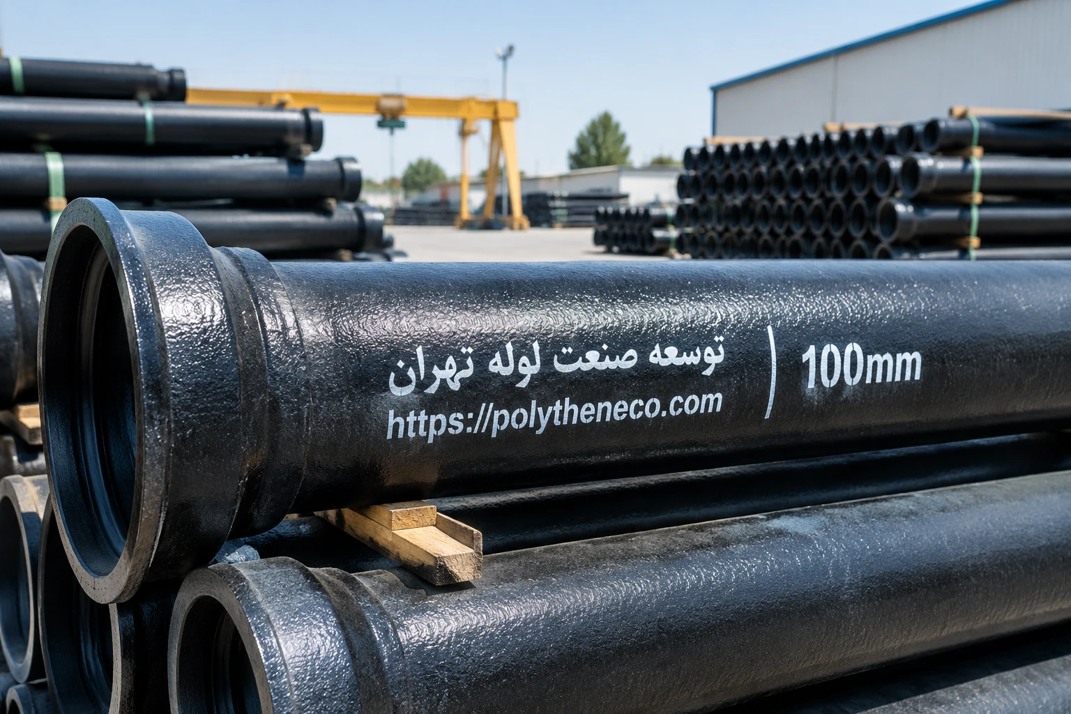لوله چدن داکتیل 100 میلیمتر