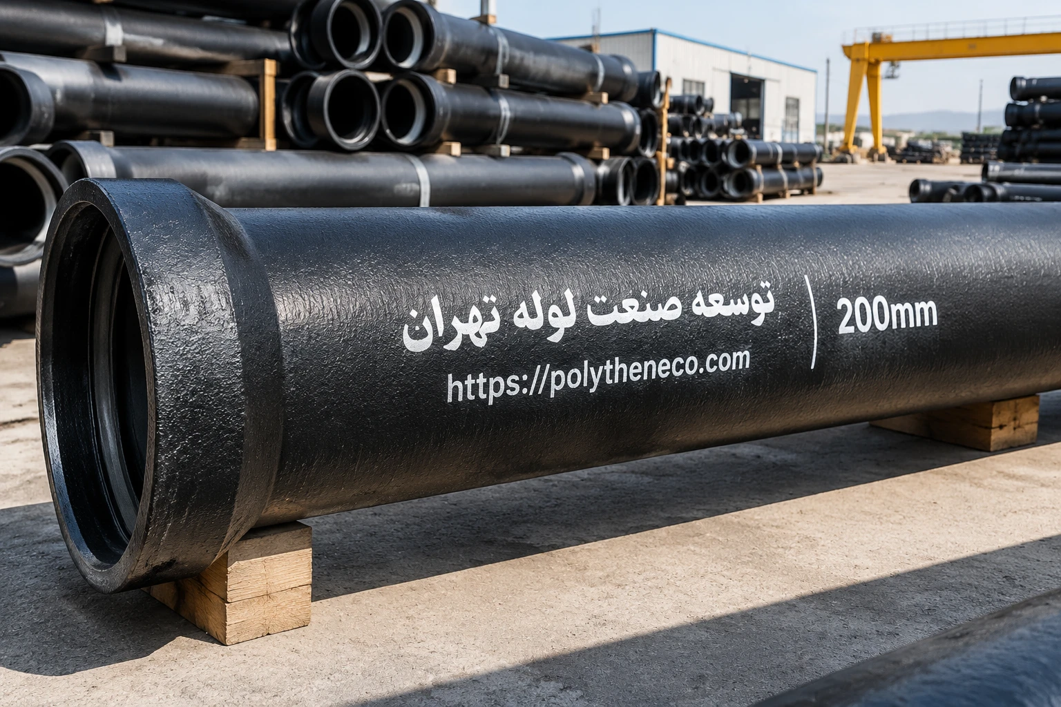 لوله چدن داکتیل 200 میلیمتر