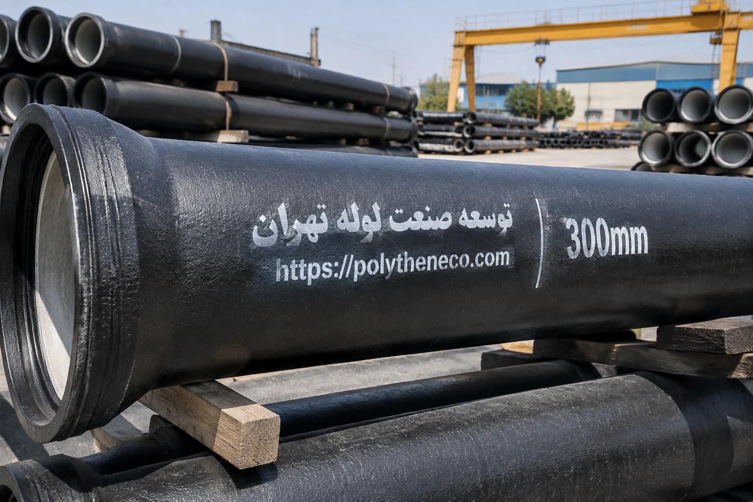 لوله چدن داکتیل 300 میلیمتر