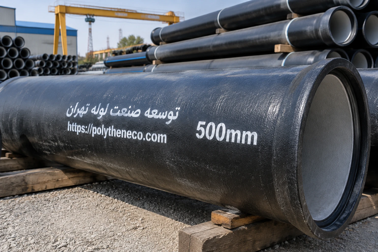 لوله چدن داکتیل 500 میلیمتر